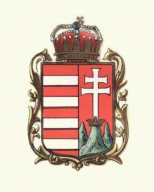 coat of arms of hungary 1898 6